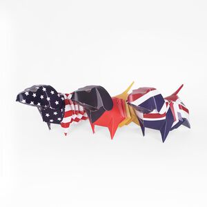 GeckoDesign Dachshund Coin Bank (Choose three)