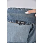 (M) oxto丹寧牛仔質感藍色外套二手衣, , large