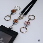 [LOGINHEART]皮革原色．客製星座雷雕真皮伸縮扣件（12星座）台灣製/送禮/雷射雕刻/證件伸縮/鑰匙圈, , large