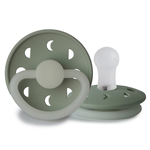 丹麥奶嘴 FRIGG Moon Phase Glow 夜光月亮系列 ｜SilkySoft™醫療級矽膠安撫奶嘴｜尺寸1 - Sage Night, , large