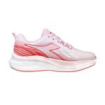 DIADORA迪亞多那 清風輕量慢跑鞋 女運動鞋 女鞋 飛織 透氣 吸震 回彈 增高 厚底 保護後跟 高彈 止滑 粉 藍, , large