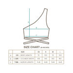 YOGA FLOW Skylar Bra - 單肩交叉鏤空短版上衣 - 雪花白 White, , large