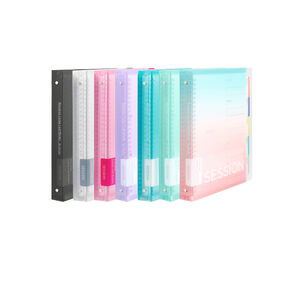 日本maruman SESSION 26孔夾/ B5-多色(MAR F310)漸層,  日本maruman SESSION 26孔夾/ B5-多色(MAR F310)漸層