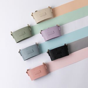 Oolab Embossed Leather Reusable Cup Sleeve