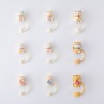 Silicone Straw Plug -Lucky Mascot Collection, , large