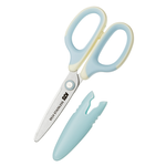 手牌SDI  5 1/4"滑利剪*省力兒童剪刀，135mm(0924C)*水藍, , large