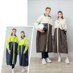 Classic long raincoat, , large