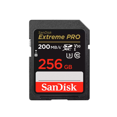 【SanDisk】Extreme PRO 256G SDXC V30 UHS-I U3 記憶卡