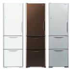 HITACHI Solfege 394L 3-Door Inverter Refrigerator RG41B / RG41BL, , large