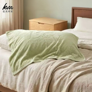 Kaimei Cotton｜Made in Taiwan (MIT). Thick & Premium Embossed Pure Cotton Pillowcases. Set of 2. Multiple Color Options.