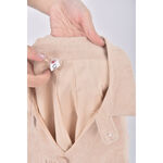 (M) clothing杏色綁帶長袖上衣二手衣, , large