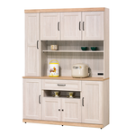 【唯熙傢俱】查理白橡色5尺餐櫥櫃, , large