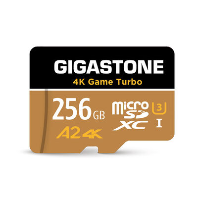 GIGASTONE Game Turbo 256GB A2 4K 記憶卡