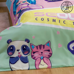 【SOLO Vintage】LCW Home Spacegirl Duvet Cover Set 100x200cm, , large