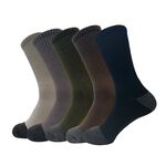 【D&G】速效機能4/4氣墊運動男襪<黑>D570 長襪 中筒襪 襪子 抑菌消臭, , large