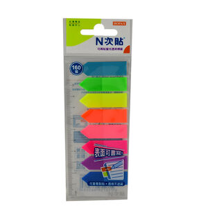 8 Colors Repositionable Notes