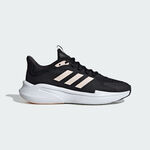 Adidas Alphaedge + 女 慢跑鞋 運動 訓練 休閒 緩震 舒適 愛迪達 黑 粉膚 [IE6038], , large