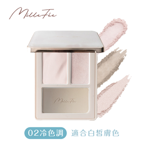 【千康購物網】MilleFée 心機修容盤-02冷色調