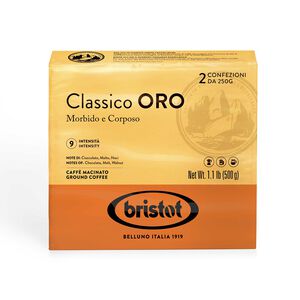 義大利Bristot金牌濾泡式咖啡粉250gx2