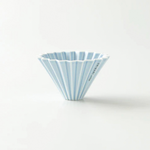 ORIGAMI 陶瓷濾杯組Ｓ(1~2人份，附樹脂杯座) 霧藍色, , large