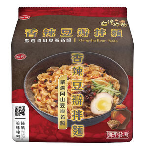 臺灣好物岡山香辣豆瓣拌麵84g