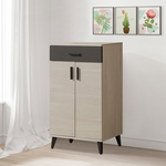 【唯熙傢俱】米可橡木白2尺鞋櫃, , large