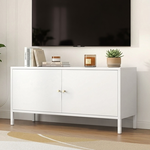 【AOTTO】現代簡約風高腳雙開門電視櫃(TA-7001W), , large