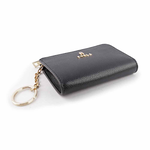 FURLA Camelia L 型拉鍊附鑰匙圈零錢/卡夾包/黑色, , large