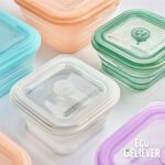 [JC ECO BELIEVER] Eco Believer鉑金食品級矽膠保鮮盒 台灣食藥署合格 保鮮盒 折疊保鮮盒 折疊便當盒 微波保鮮盒 矽膠便, , large
