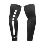 NIKE PRO ELITE 臂套 2.0 單裝入 健身 訓練 戶外運動 簡約 透氣 防曬 抗紫外線 人體工學 黑 白, , large