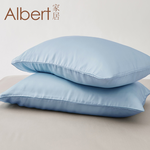【Albert家居】60支100%天絲™ 美式薄枕套2入組 多色任選-多款任選(萊賽爾纖維/300織), , large