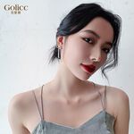 【Gulicc】古莉可 耳環 蝴蝶結長款流蘇, , large