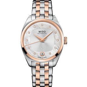 MIDO 美度 Belluna 皇室真鑽機械女錶-33mm M0243072211600