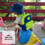 SOLIS 調色盤系列 休閒迷你後背包-幼童款-S號-暗藍/亮黃, , large
