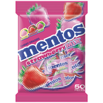 Mentos Strawberry Mix Bag 135g, , large
