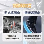 【APEX】汽車前擋玻璃 專用銀膠防曬遮陽傘, , large