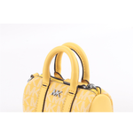 Michael Kors 塗層帆布波士頓包造型吊飾/鑰匙圈/水仙花黃, , large