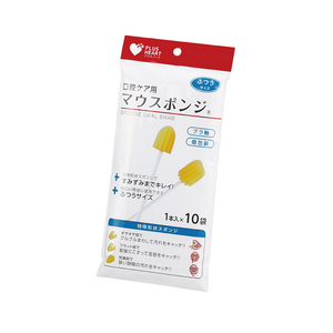 【唯可】Osaki日製口腔海棉清潔棒(塑膠軸)10入