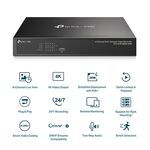 TP-LINK昌運監視器組合 VIGI NVR1008H-8MP 8路主機+VIGI C240I 4MP網路攝影機*8, , large