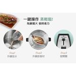TATUNG 大同 220V異電壓 10人份湖水藍電鍋 TAC-10L-DV2TG, , large