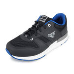 JUMP將門 輕量防水運動男鞋 男運動鞋 慢跑鞋 MIT台灣製造 透氣 耐穿 Q彈 釋壓 抗菌 防臭 耐磨 防滑 黑藍, , large