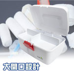 GS MALL 6公升 居家急救收納箱 醫療收納箱 緊急收納盒 護理收納盒 急救盒 保健盒 醫療收納盒 醫療盒 急救箱, , large