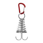 Spring Fishbone Tent Hook + D-Ring, , large