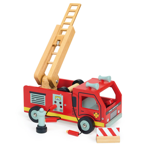 Mentari 消防救援雲梯車(木製玩具/玩具車)