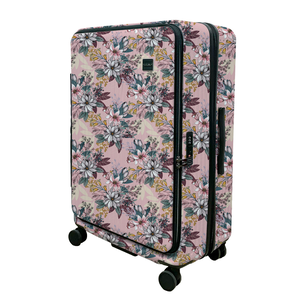 NaSaDen Rhein Series [Pink Flower]29" Front Opening Luggage