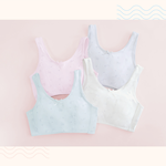 Clany MIT Seamless Wireless Bra – Pink Kitty Youth Cooling Bra, Size S–Q/2XL, Style 803, , large