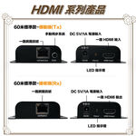 昌運監視器 HD-ES60E 60米HDMI網路延長器, , large