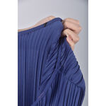 (M) 質感無袖藍色綁帶洋裝二手衣, , large