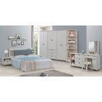 【唯熙傢俱】伊格鋼刷白６尺床頭箱, , large