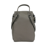 LONGCHAMP Le Pliage Xtra XS 小牛皮拉鍊迷你手提/斜背二用包/斑鳩灰, , large